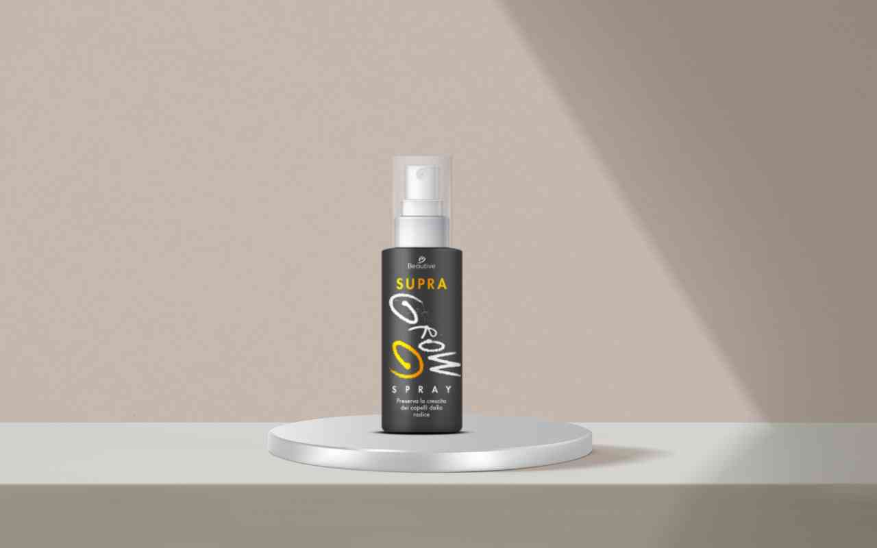 Prova SupraGrow Spray e stimola la ricrescita naturale dei capelli in modo semplice