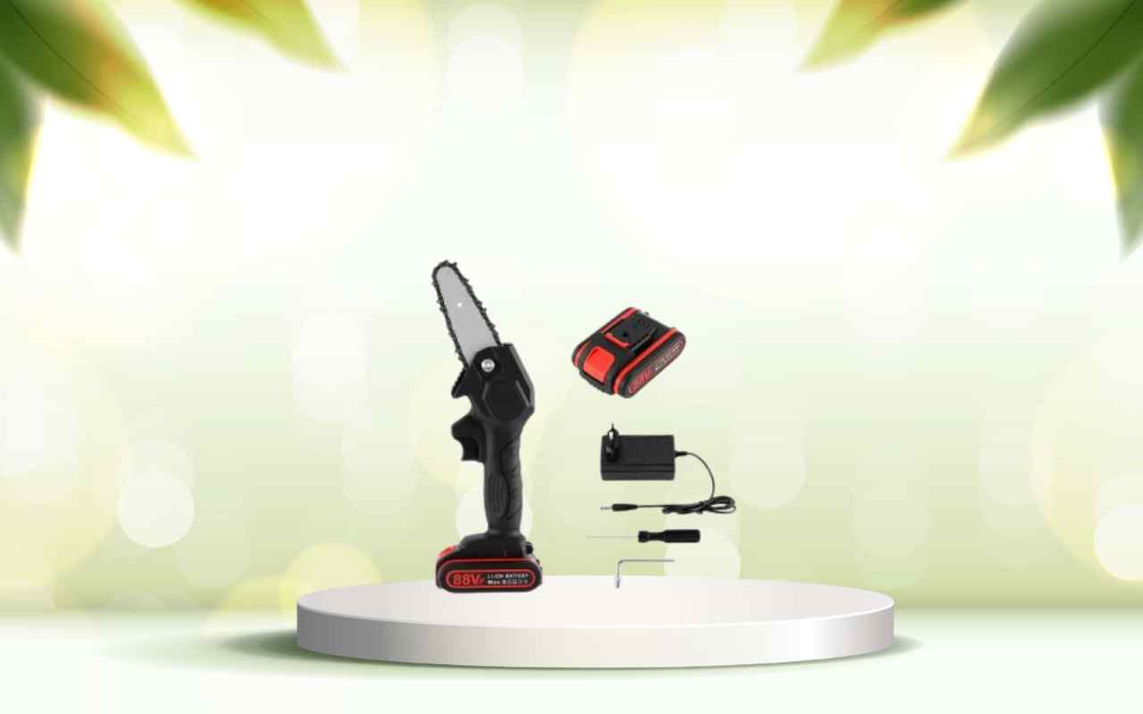 Scopri la mini motosega a batteria: pota il tuo giardino con facilità e precisione